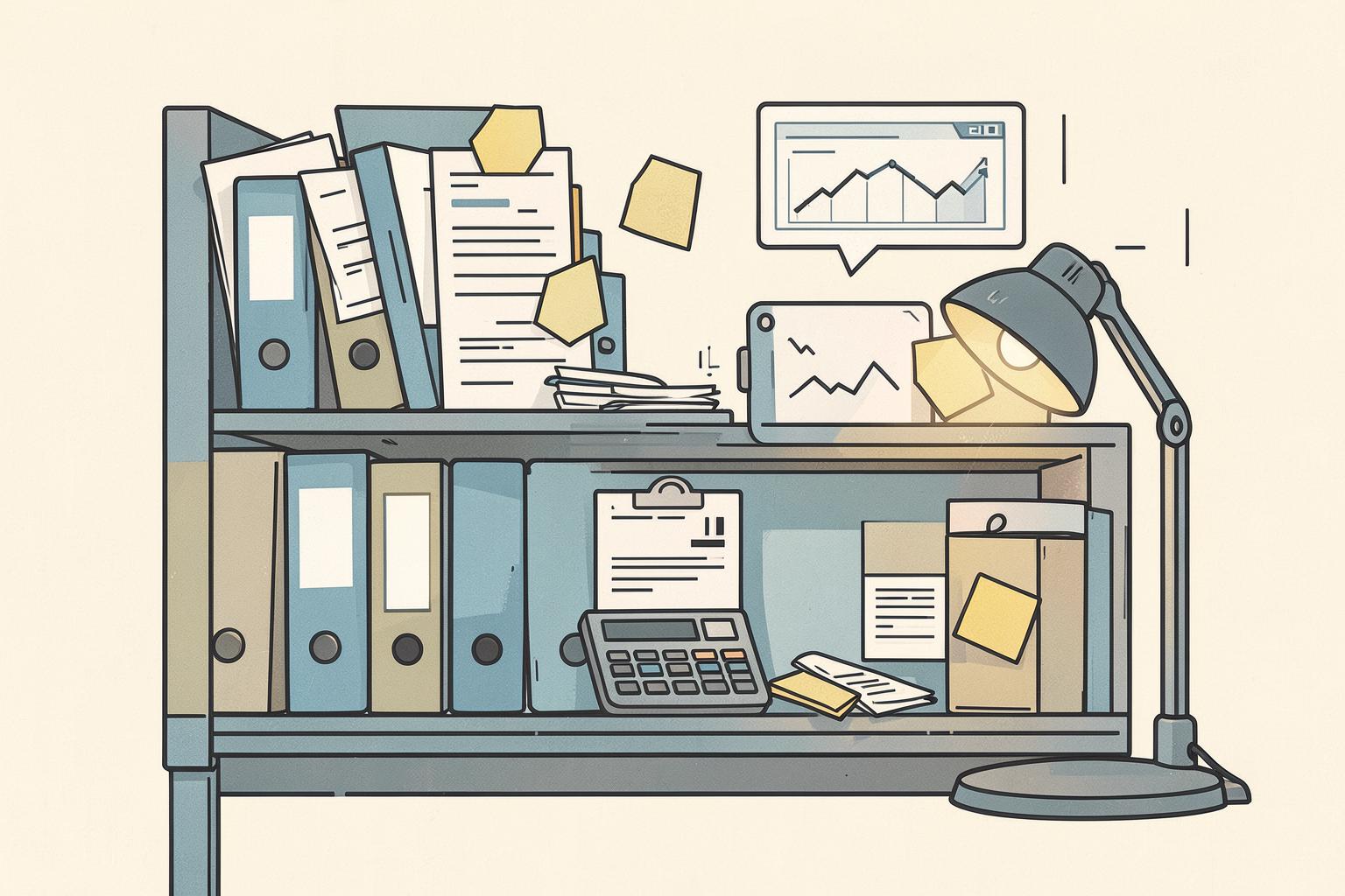 Illustration for Information lives in too many places